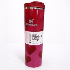 NWT Stanley Valentine’s Day Heart 16oz Transit Bottle